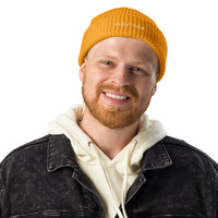 Classic Knit Fisherman Beanie - Timeless, Ribbed, One Size Fits Most - Thumbnail 10