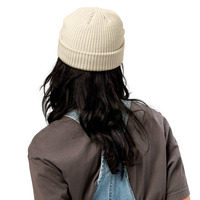 Classic Knit Fisherman Beanie - Timeless, Ribbed, One Size Fits Most - Thumbnail 9