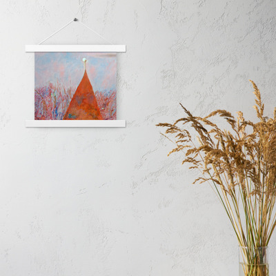 Poster with hangers - Spire