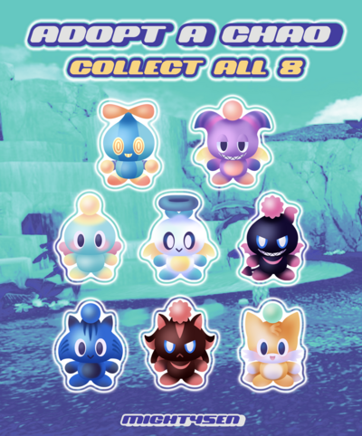 [StH] Adopt a Chao Phone Charms