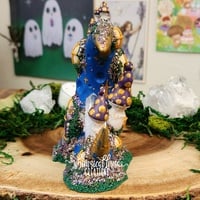 Whimsigoth Faerie Cottage w/Clear Quartz - Thumbnail 1