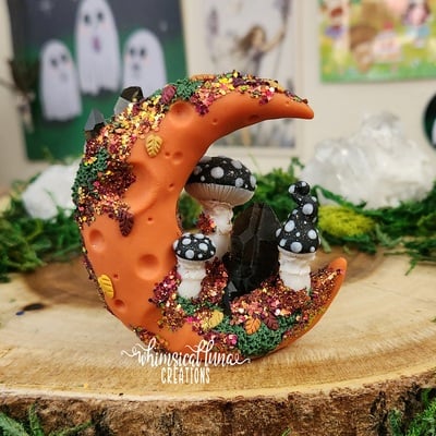 Autumnal dreams w/smoky quartz