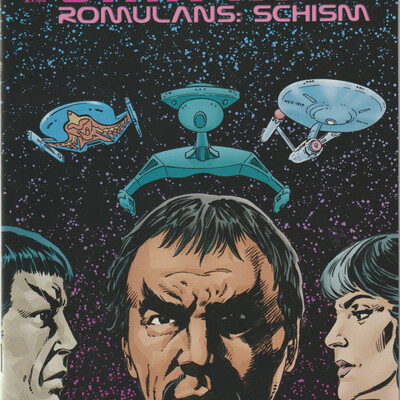 Idw star trek: romulans: schism complete set 1-3 2009 john byrne