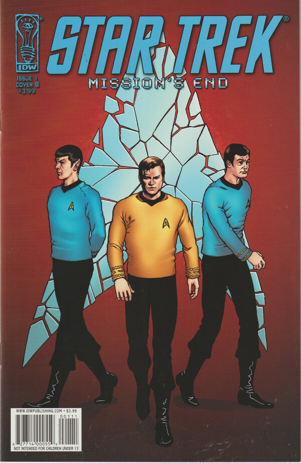 IDW Star Trek: Mission's End complete set 1-5 2009 Ty Templeton Stephen Molnar