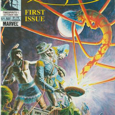 Marvel epic timespirits complete set 1-8 1984 steve perry tom yeates