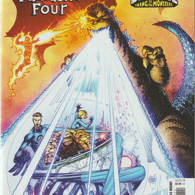 Marvel comics godvilla vs. set of six one shots 2025 avengers x-men hulk ff thor spider-man