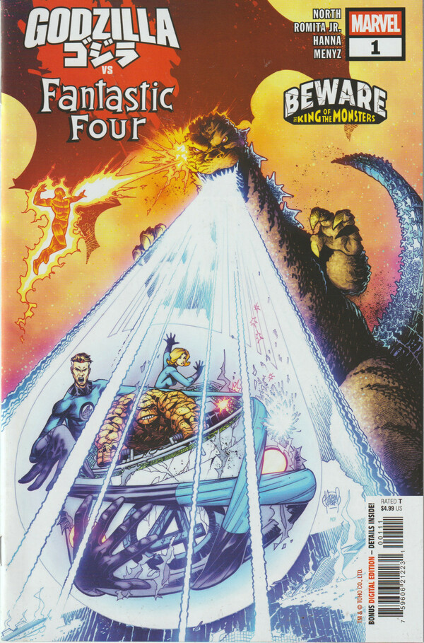 Marvel Comics Godvilla Vs. set of six one shots 2025 Avengers X-Men Hulk FF Thor Spider-Man