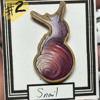 Wooden Nature pins - Thumbnail 3