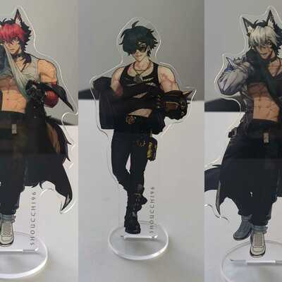 Zenless men acrylic standees (15-17cm) (po open)