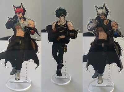 Zenless men acrylic standees (15-17cm) (PO OPEN)