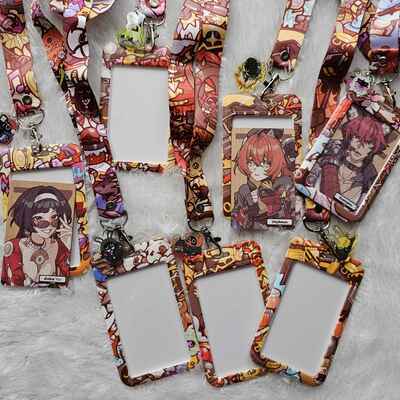 Zenless zone zero photocard holder + lanyard (pre-order)