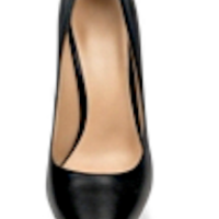 Crafted Leather Classic Women Black Leather High Heel Dress Shoes Pointed Toe Design - Thumbnail 1