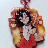 Urushibara Luka Acrylic Charm Keychain - Thumbnail 1