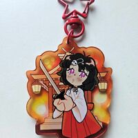 Urushibara Luka Acrylic Charm Keychain - Thumbnail 2