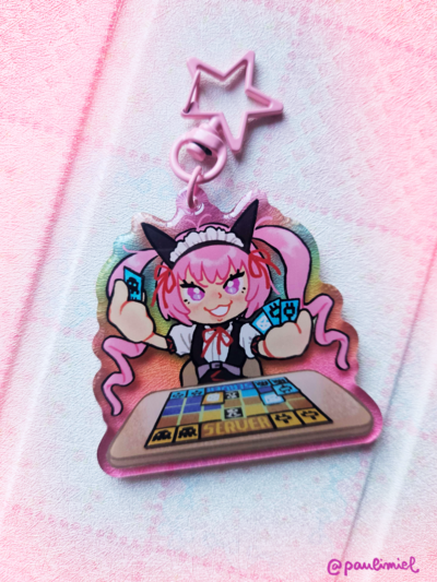 Faris NyanNyan Acrylic Charm Keychain