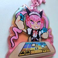 Faris NyanNyan Acrylic Charm Keychain - Thumbnail 1