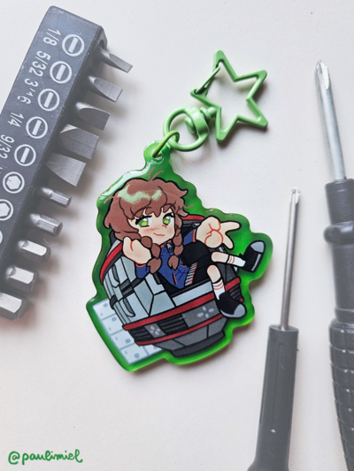 Amane Suzuha Acrylic Charm Keychain