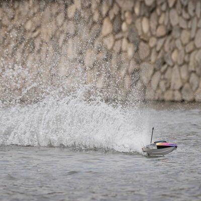 Pro boat prb08053t2 18" recoil 2 heatwave self-righting brushless deep-v rtr elec rc boat 