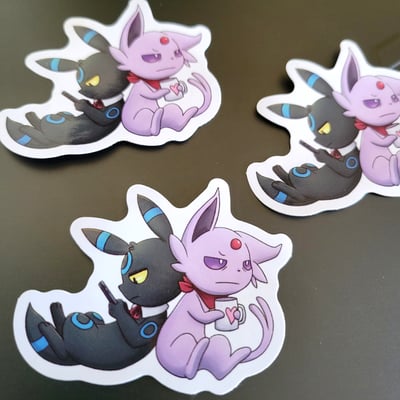 Umbreon espeon sticker
