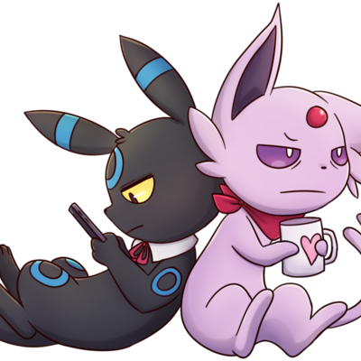 Umbreon espeon sticker