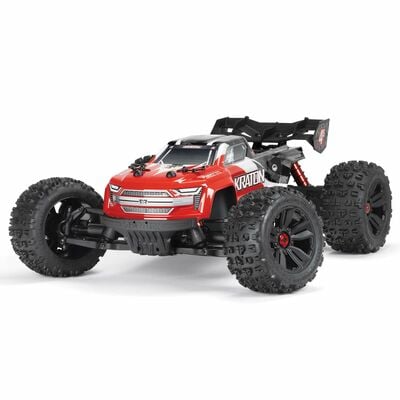 Arrma ara4408v2t3 1/10th kraton 4s brushless rtr 4x4 rc monster truck