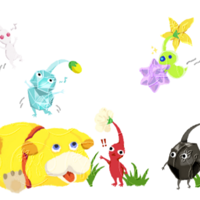 Pikmin mug [full set]
