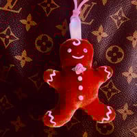 Gingerbread Bag Charm - Thumbnail 3