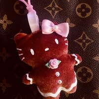 Hello Gingerbread Bag Charm - Thumbnail 5