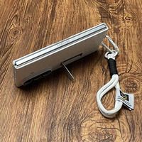 Leather Case for Samsung Z fold 7 6 5 With Lanyard SGX03 - Thumbnail 5