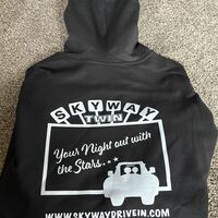 Zip Up Hoodie - Black - Thumbnail 1