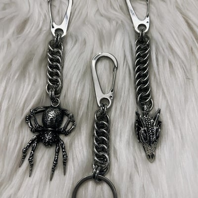 Chainmaille keychains 