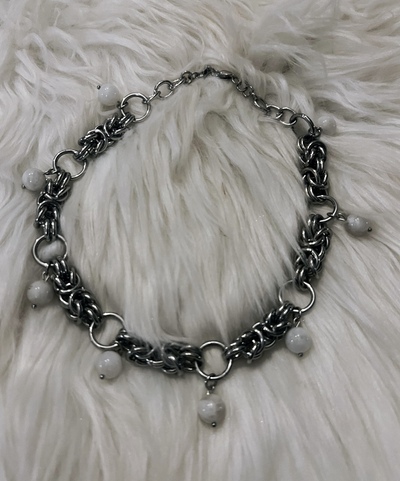 Moonstone Choker
