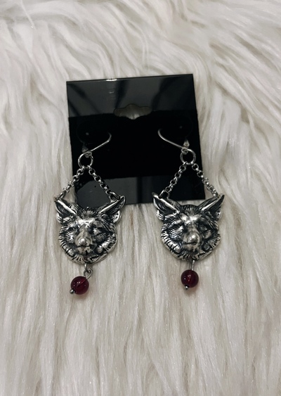 Lucky Fox Earrings 