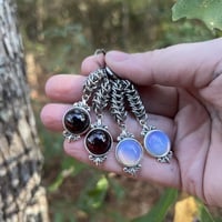 Framed Opalite Earrings  - Thumbnail 2