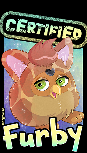 Certified Furby - Giraffe - LE