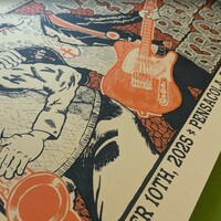 Melvins & Redd Kross Screen Printed Gig Poster Pensacola 2025  - Thumbnail 1