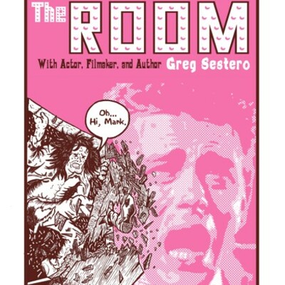 The room film screening screen printed poster