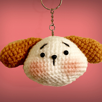 Animal Head Crochet Keychains Made by Mom - Thumbnail 3