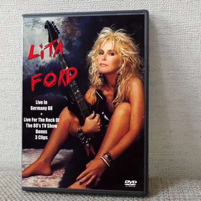 Lita ford live in germany 1988 + bonus dvd