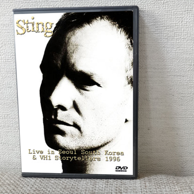 Sting live in seoul south korea + vh1 storytellers 1996 dvd