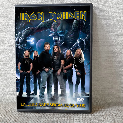Iron maiden live belgrade, serbia 02.10.2009 dvd