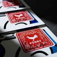 Oversize Print by Miguel Ángel Fúnez "Blue Cosmic Cat Mincemeat" - Thumbnail 3