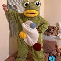 Funky Frog Fleece Onesie - Thumbnail 1