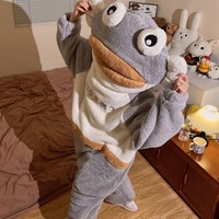 Ugly Fish Fleece Onesie - Thumbnail 3