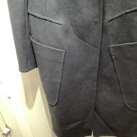 Carven navy double breaasted coat  - Thumbnail 2