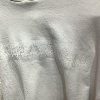 MM6 white side slitted hoodie - Thumbnail 1