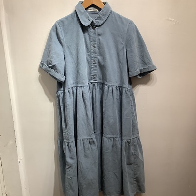 Henrik vibskov blue corduroy dress