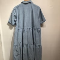 Henrik vibskov blue corduroy dress - Thumbnail 3
