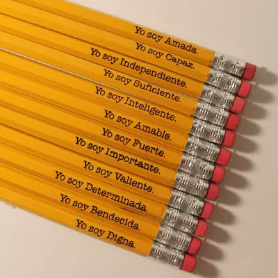 Yo soy - affirmation pencils