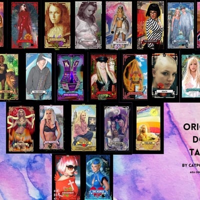 Original doll tarot: the britney oracle -------by catpowerman5000 (aka gentry mcshane)